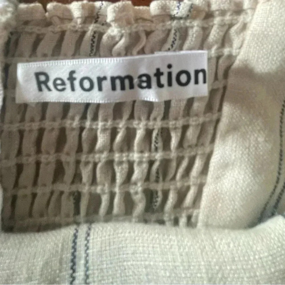 NWOT Reformation Overland linen jumpsuit- size 6 - Picture 11 of 13